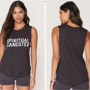 Spiritual Gangster Black Women's Tank Top